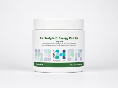 GenH Mock ups - Hydra+ Electrolyte & Energy Powder (375g)